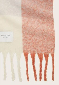 Tom Tailor Mit Karomuster  - Sjaal - Canyon Sunset Red -Tom Tailor f1f904bcbe9e4339915bf1765e5230cb