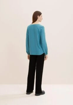 Tom Tailor Mit V-Ausschnitt - Blouse - Pastel Teal -Tom Tailor f3070d7389d44881adaba2fd6e9cdf3c