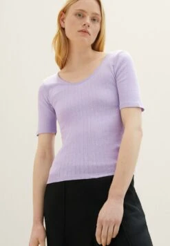 TOM TAILOR Denim T-Shirt Basic - Lilac Vibe