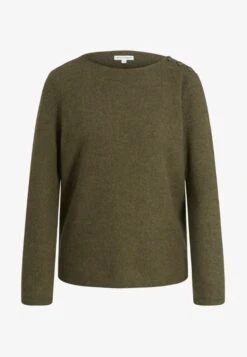 Tom Tailor Cozy - Trui - Tarmac Khaki Melange 13 Tom Tailor Cozy - Trui - Tarmac Khaki Melange -Tom Tailor f391238e94554413a3849e3f895e77fb