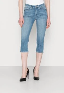 Tom Tailor Kate Capri - Jeansshort - Light Stone Wash Denim