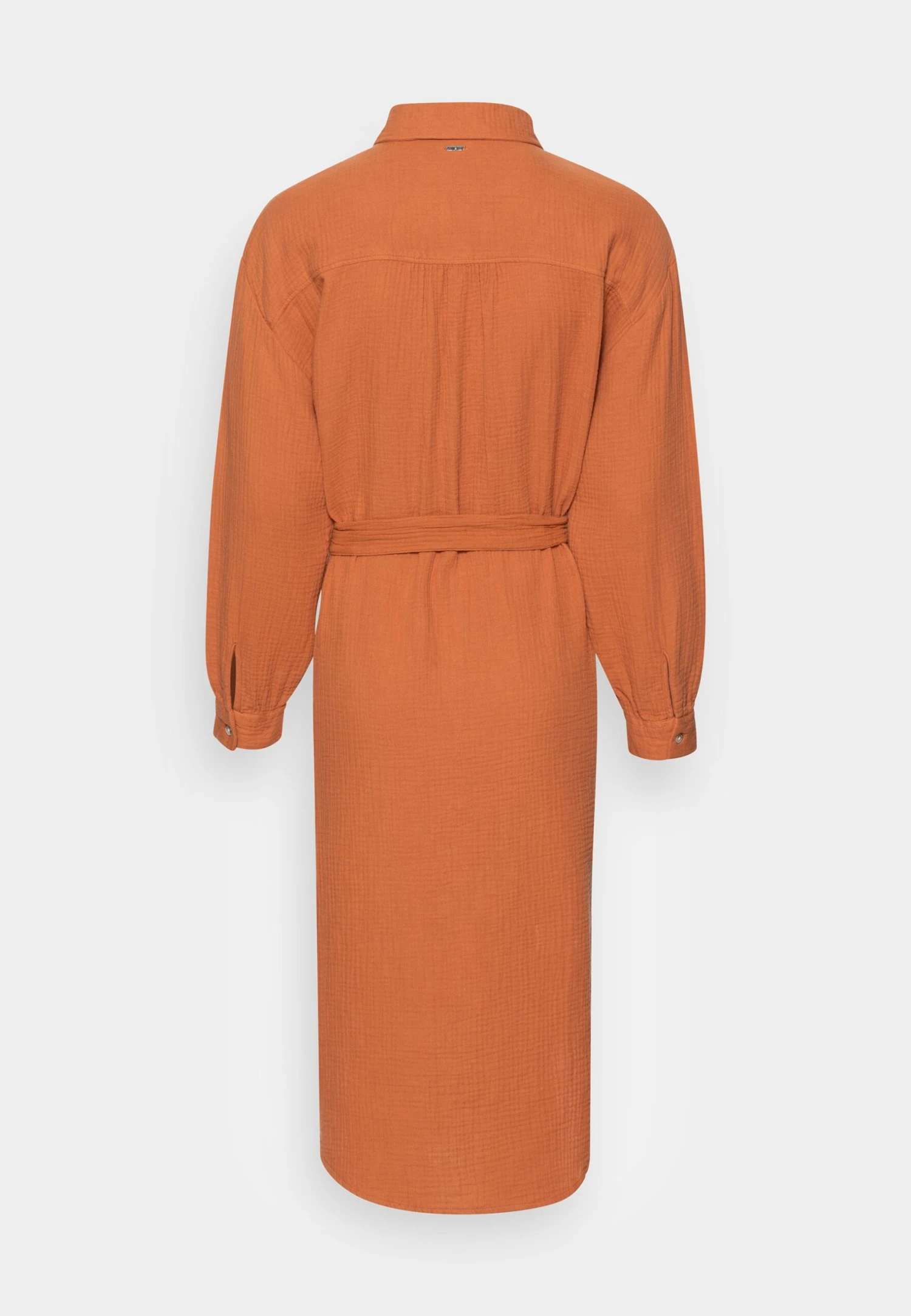 TOM TAILOR Denim Shirt Dress - Jurk - Rusty Amber 2 TOM TAILOR Denim Shirt Dress - Jurk - Rusty Amber - Afbeelding 2