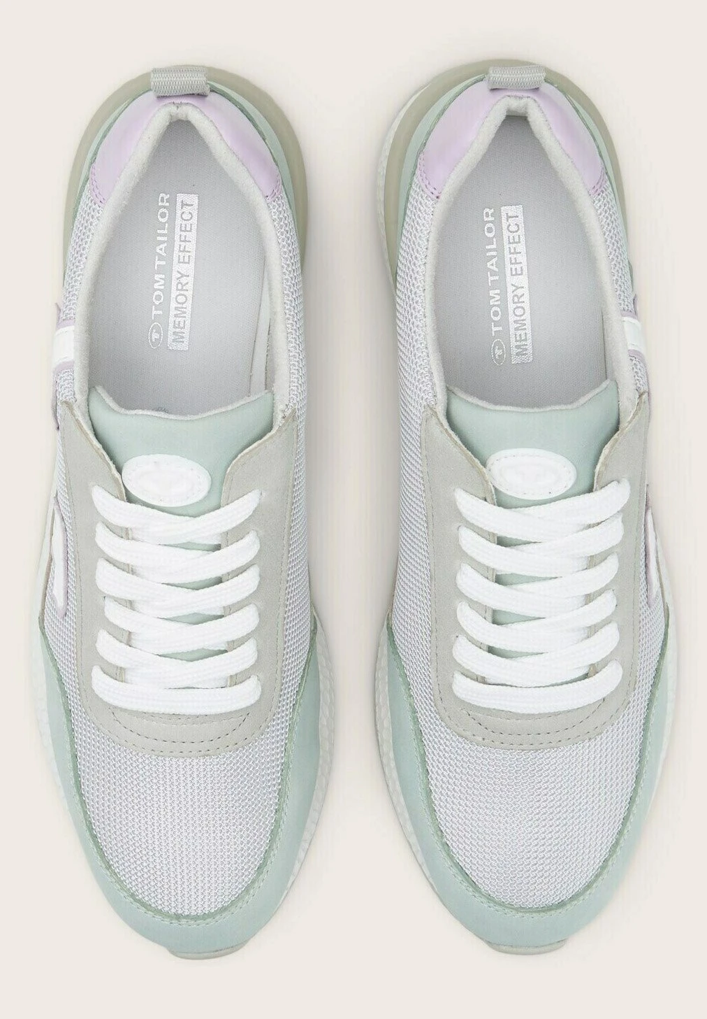 Tom Tailor Licence - Sneakers Laag - Ltgrey/Sage 3 Tom Tailor Licence - Sneakers Laag - Ltgrey/Sage - Afbeelding 3