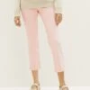 Tom Tailor Alexa Cropped - Straight Leg Jeans - Bright Mango Orange