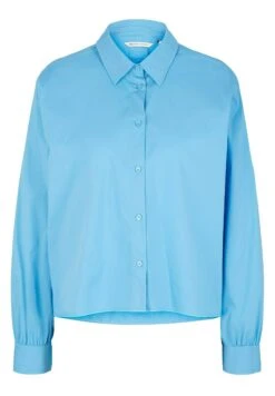 TOM TAILOR Denim Mit Ballonärmeln - Overhemdblouse - Rainy Sky Blue -Tom Tailor f88e0809f4094cb8a5a8d82b7fdc2a1f