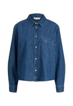 TOM TAILOR Denim Overhemdblouse - Clean Dark Stone Blue Denim -Tom Tailor fb546985003a4632b05b42a3b9fe4d39