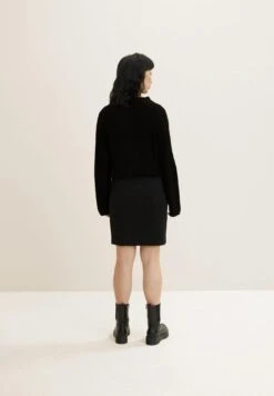 Tom Tailor Basic Mit Taschen - Kokerrok - Evident Anthracite Melange -Tom Tailor fcfe125a35804aeaafdb5cfed537310f