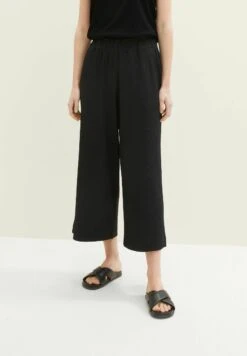 TOM TAILOR Denim Mit Struktur - Broek - Deep Black -Tom Tailor fd5dbe101eaf468a824581738069c422