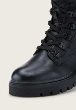 TOM TAILOR Denim Mit Felleinsatz - Snowboots- Black -Tom Tailor fd90b977372f425b88f90c6e7bf968c3