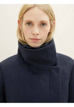 Tom Tailor Mit Stehkragen - Mantel - Sky Captain Blue -Tom Tailor fe0214afc32c473ab769f93699ef5d67