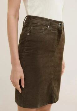Tom Tailor Basic  - Jeansrok - Tarmac Khaki -Tom Tailor fe04b6a07e1f42acabd839a527c44328